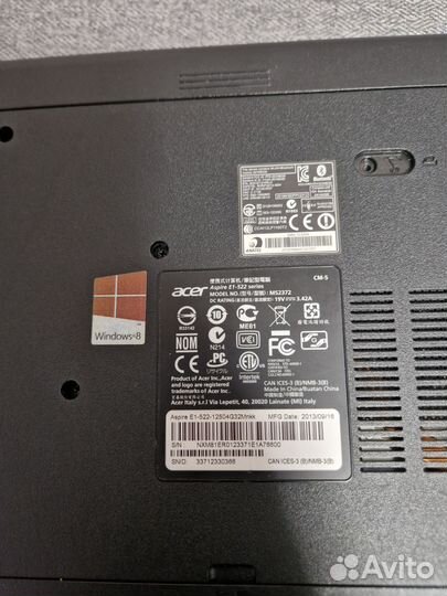 Ноубтук Acer
