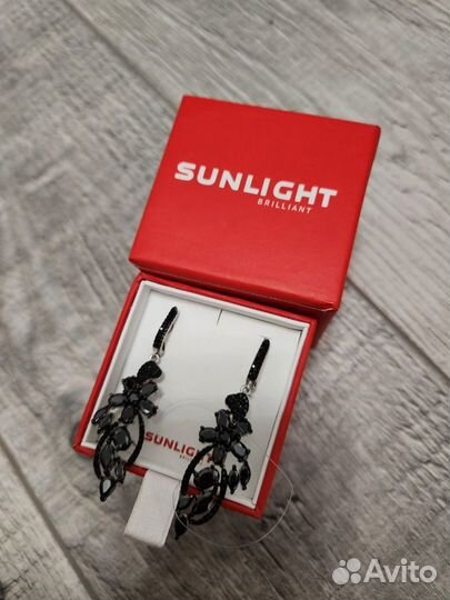 Серьги серебро