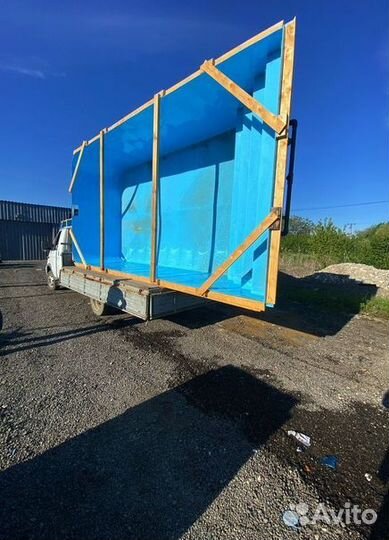 Полипропиленовая чаша бассейн 6м*3м*1,5м