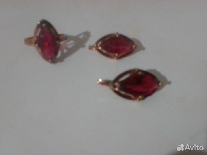 Сережки с кольцом