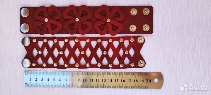 Кожаные браслеты