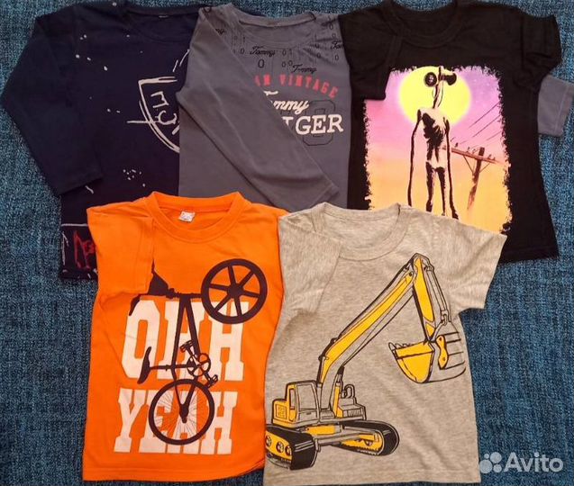 Вещи пакетом на мальчика 104 110