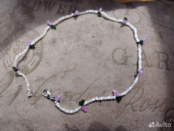 Ожерелье из бисера