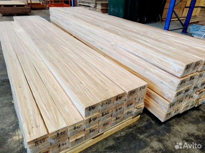 Планкен 20*120*3000 мм сорт C скошенный