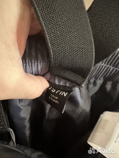 Штаны утепленные для девочки 134