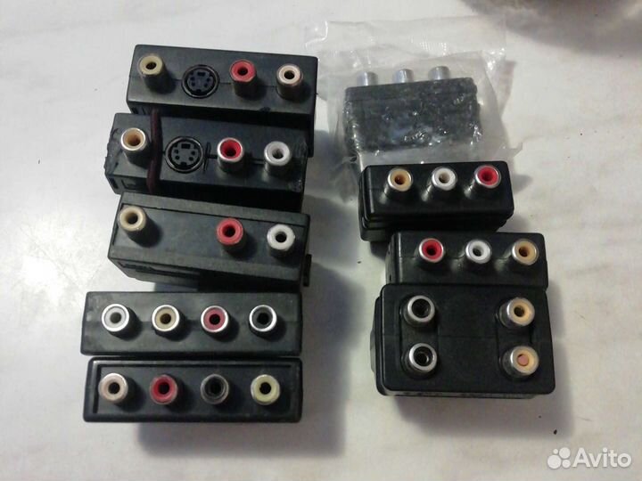 Переходник скарт на тюльпан