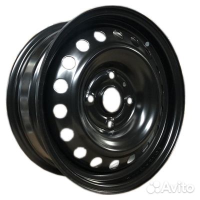 Тзск 6x15/4x114,3 ET45 D66,1 Nissan Almera черный