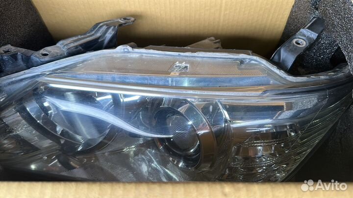 Фары на камри 50 и новые линзы и блоки
