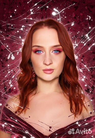 Картина печать на холсте