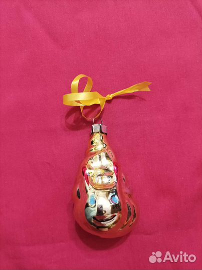 Елочные игрушки СССР, выпуск в 70-80-е годы винтаж