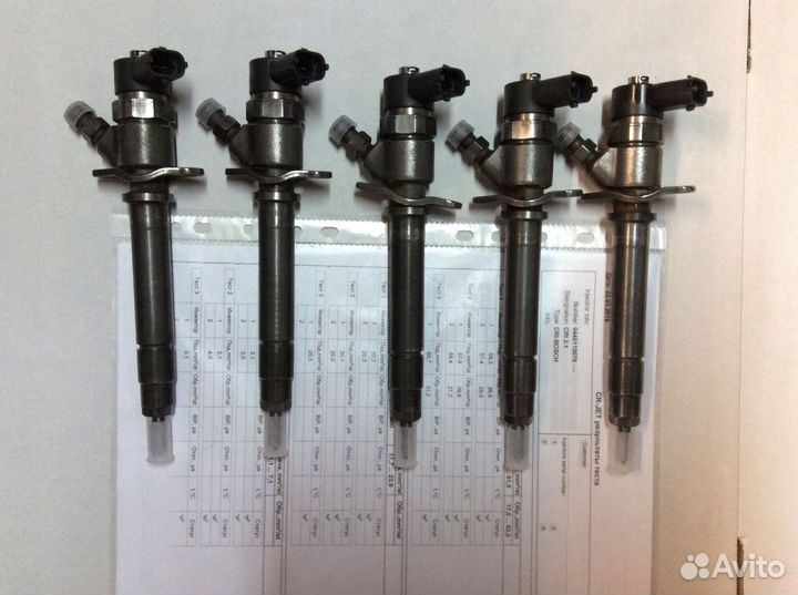 Форсунки 0445110077 0445110078 Volvo S60