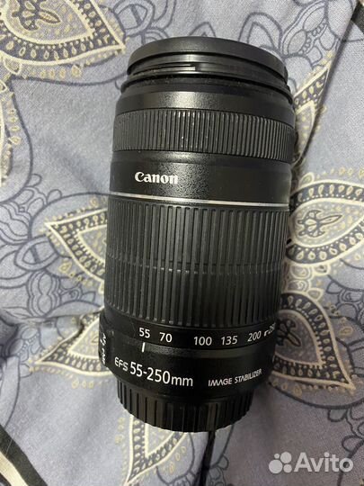 Объектив canon ef s 55 250mm