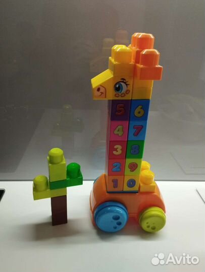 Конструктор mega bloks жираф