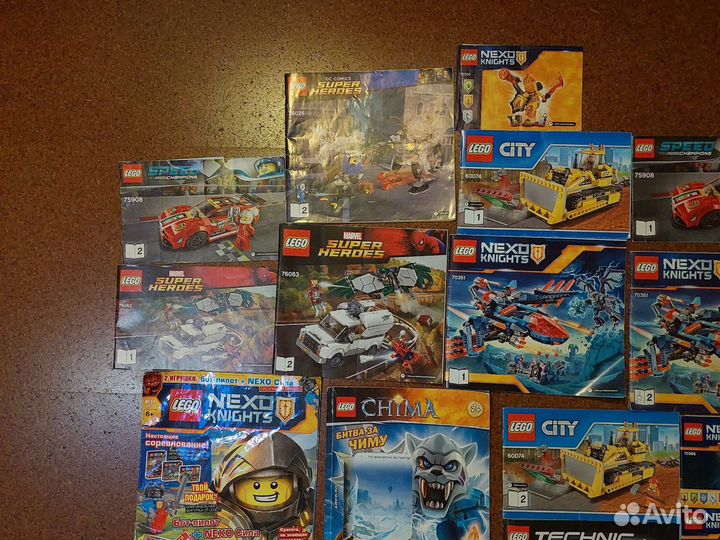 Лего инструкции комиксы книжки