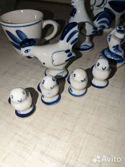 Посуда гжель