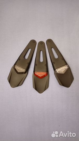 Удлинитель крыла с фонарём на мото