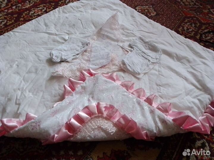 Конверт на выписку для девочки весна