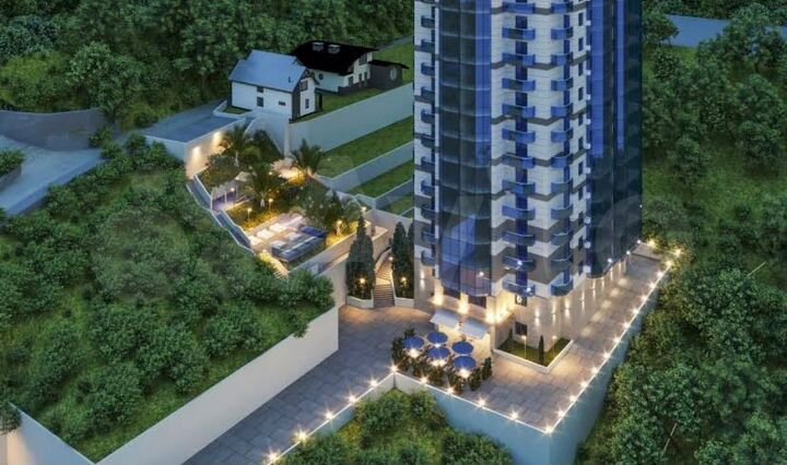 Своб. планировка, 36 м², 7/15 эт.