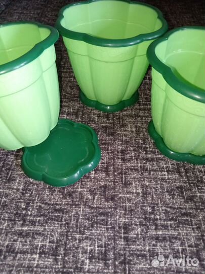 Горшки для цветов (в ассортименте)