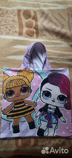Полотенце-пончо L.O.L лол