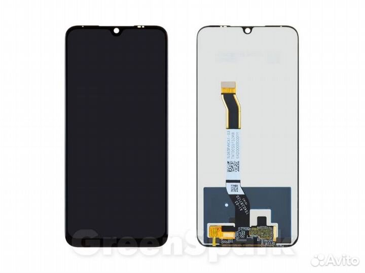 Дисплей для Xiaomi Redmi Note 8/8 2021 +тач черны