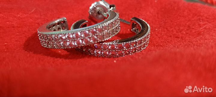 Серебряные серьги