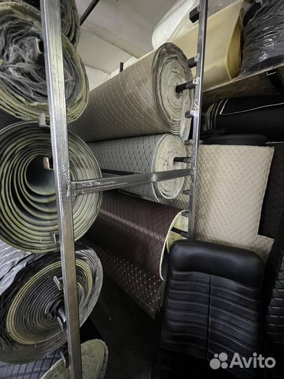 Экокожа стеганная