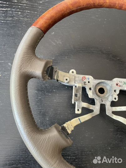 Руль под дерево на Toyota Prado/Camry 30