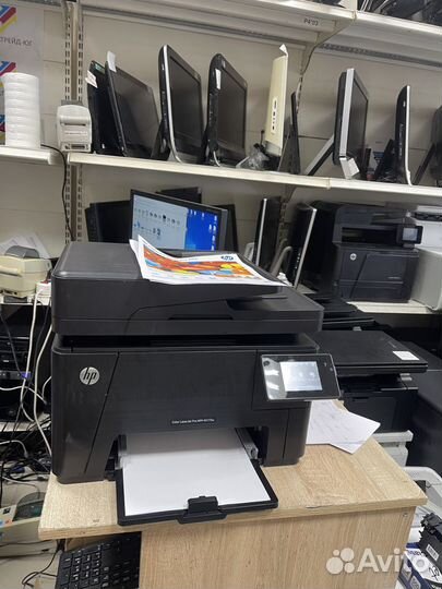 Цветной лазер HP LJ Pro MFP M177fw/wi-fi