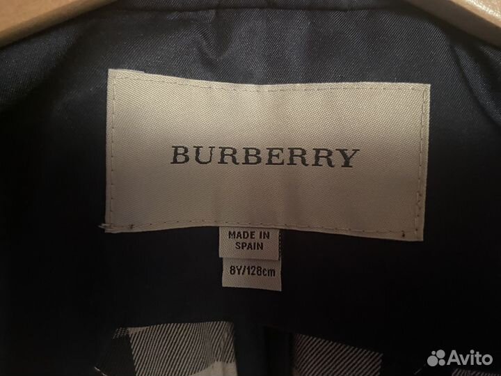 Куртка для девочки burberry 128