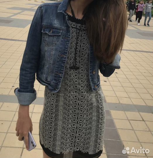 Джинсовая куртка для девочки Colins