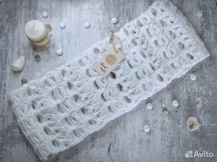 Шарф (снуд) ручной работы