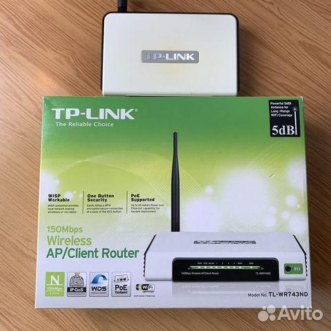 Роутер TP-Link TL-WR743ND (v. 1.1)