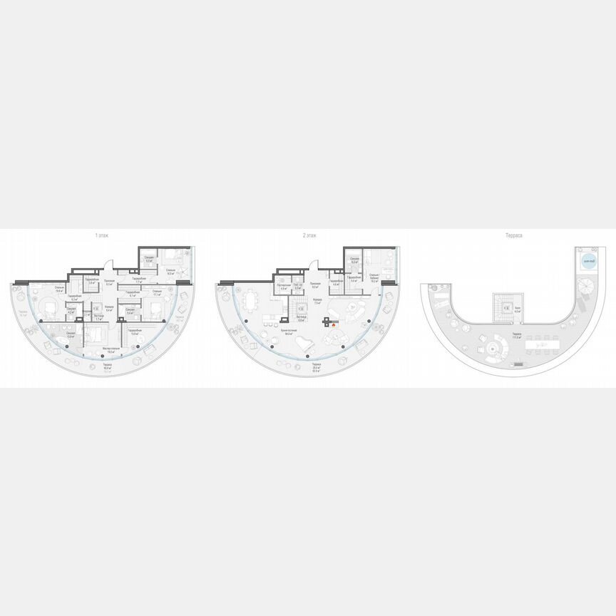 5-к. квартира, 336,9 м², 9/10 эт.