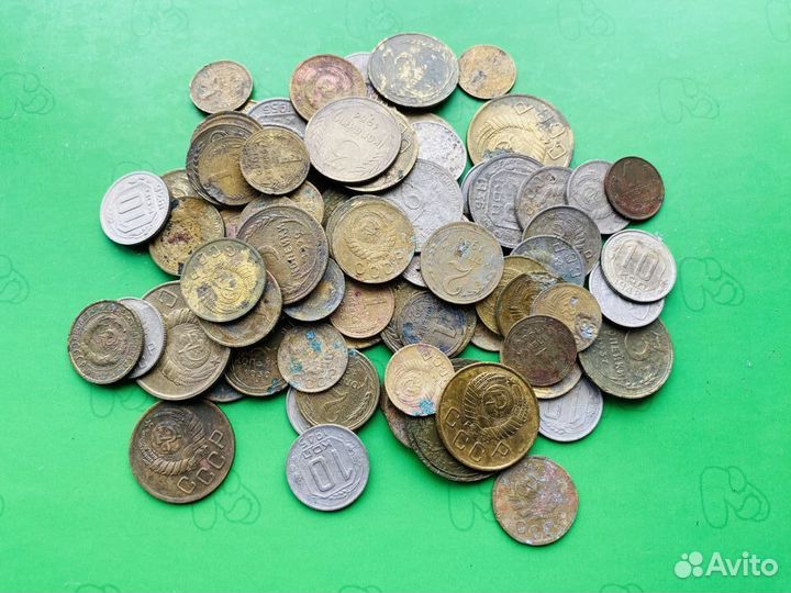 Старые советские монеты до 61 года. СССР