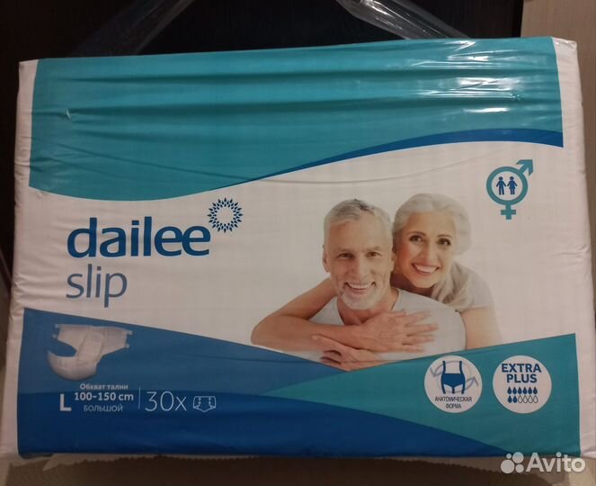 Памперсы для взрослых dailee slip (L), Seni(N 3)