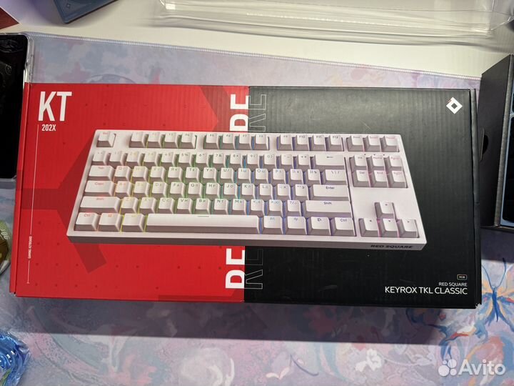 Red square keyrox tkl classic