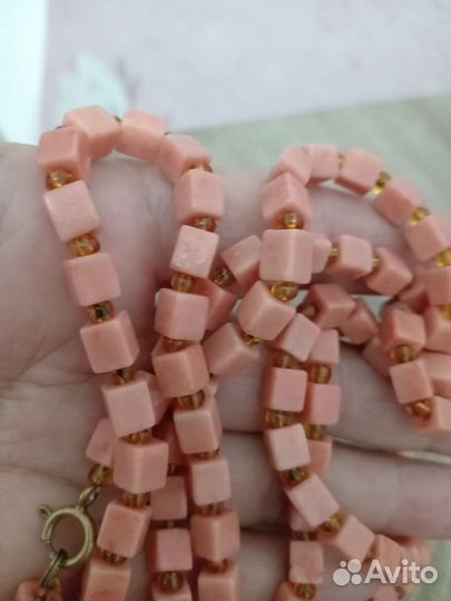 Бусы винтаж. Чешское стекло