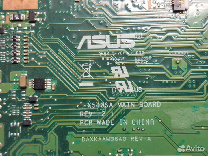 Материнская плата для ноутбука Asus x540s