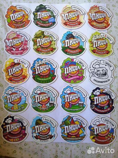 Магнитики Пицца Фабрика