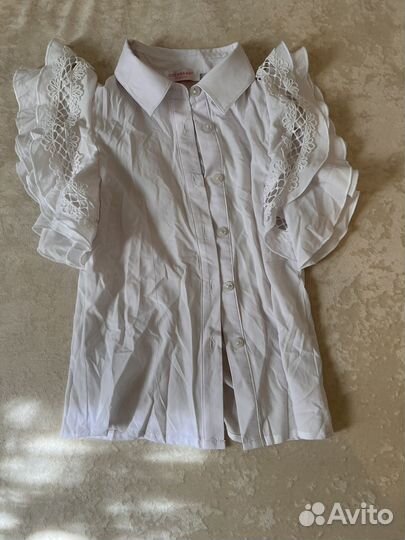 Рубашка в школу для девочки