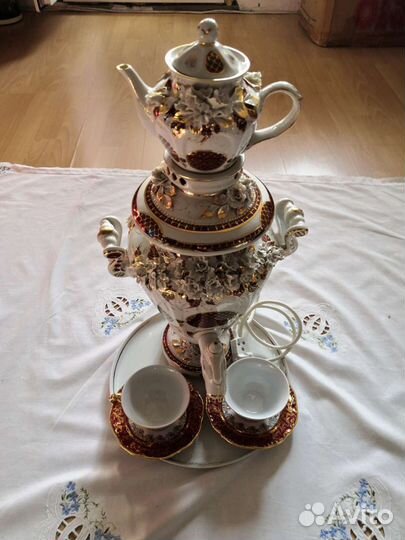 Новый керамический элетро самовар ручной работы