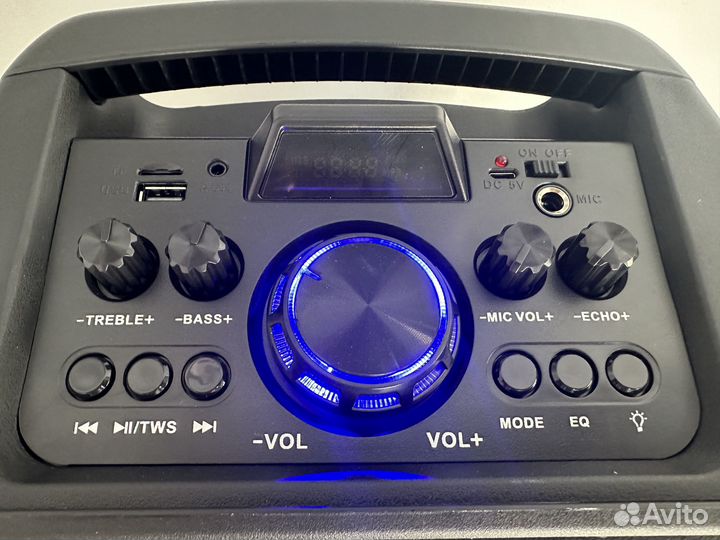 Большая блютуз колонка ZQS8210 с микрофоном