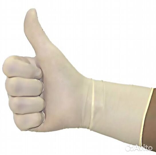 Перчатки латексные 