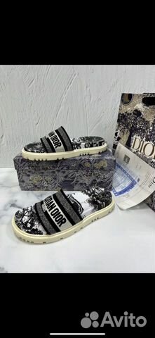 Тапочки dior