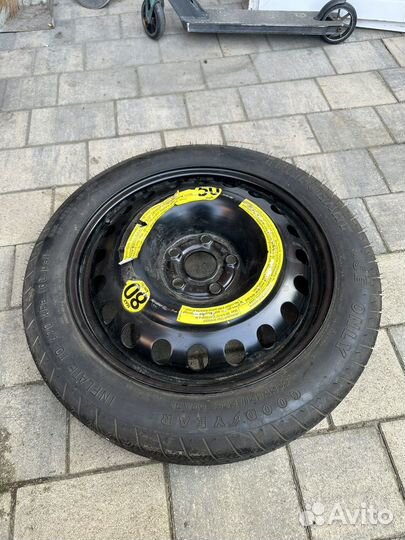 R17 Goodyear Convenience Spare 125/80, PCD 5x112 DIA 66.6
