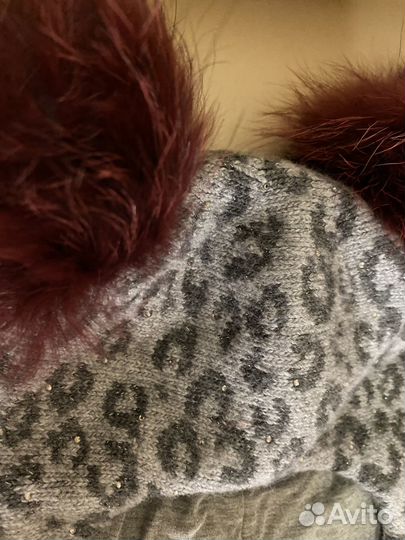 Шлемы зимние двойняшкам 52-54