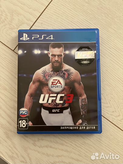 UFC 3 для ps4