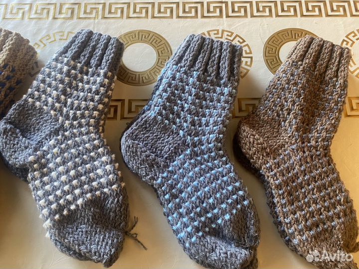 Полушерстяные носки
