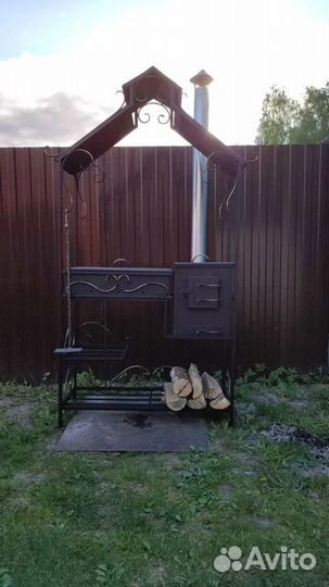 Мангал лофт